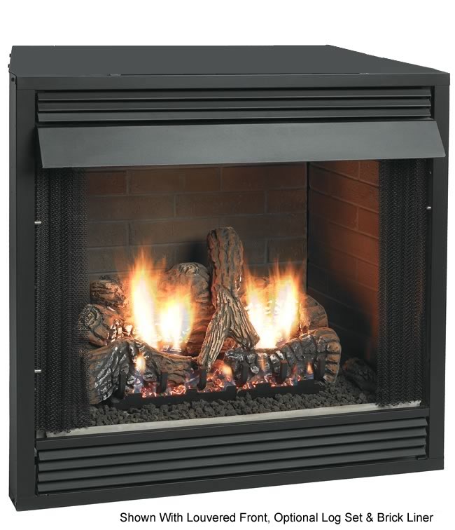 Empire 42 Breckenridge Premium Vent-Free Firebox, Louver Circulating