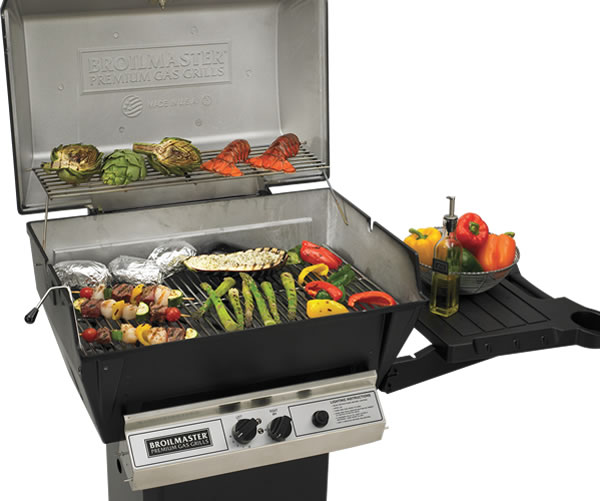Broilmaster Portable H3 Cart Grill Package Fine's Gas