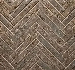 Premium Brown Herringbone Brick Liner