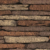 Premium Stacked Limestone Brick Liner