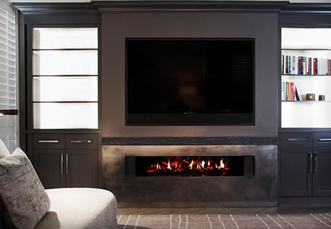 Dimplex Opti-V Duet Electric Fireplace | Fine's Gas