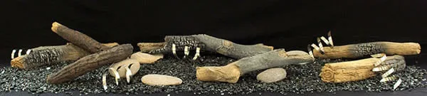 Boulevard Fireplace Rustic Log Set