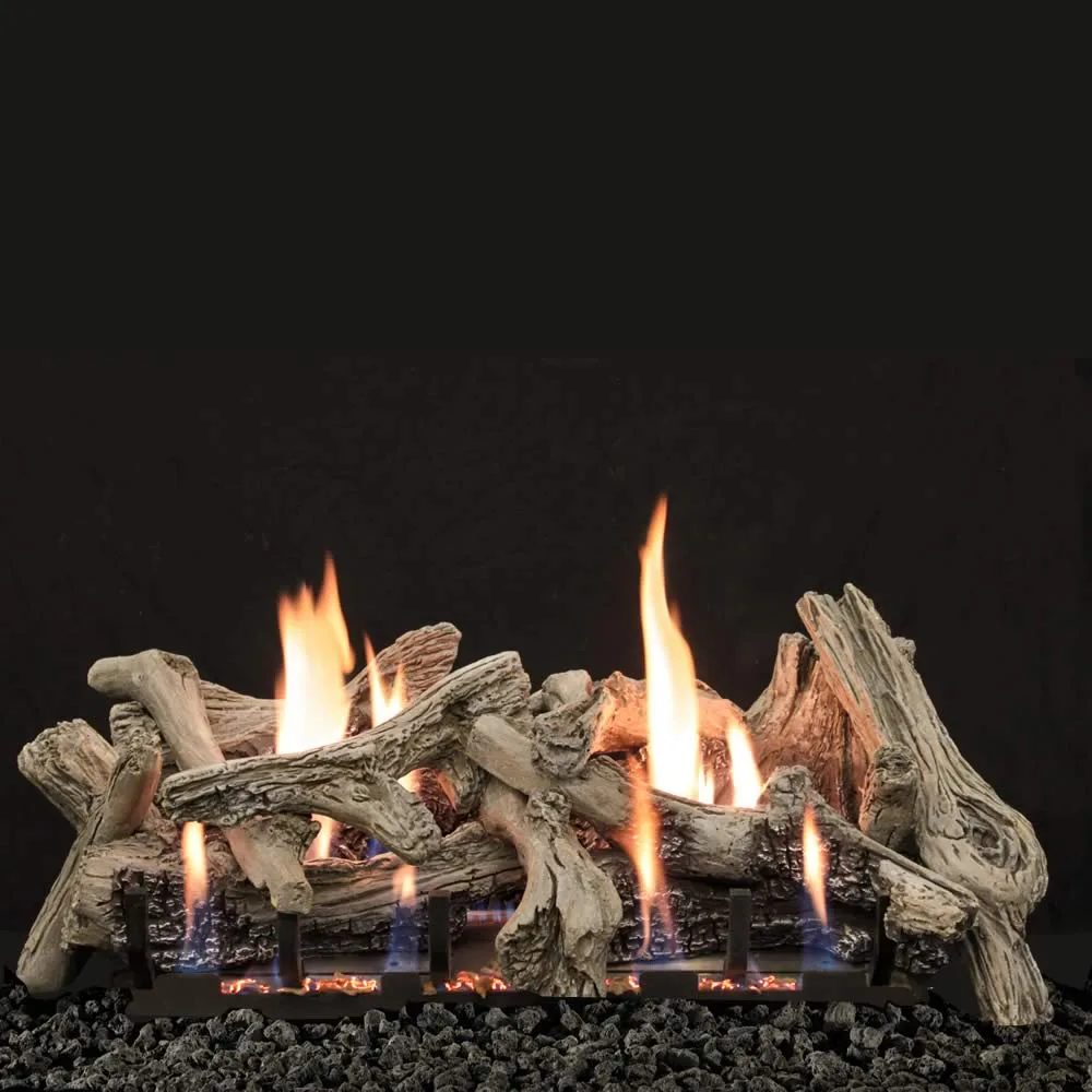 Empire Driftwood 24-Inch Electronic Ignition Vent Free Logs