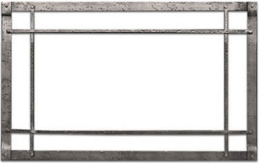 White Mountain Rectangle Forged Iron Front