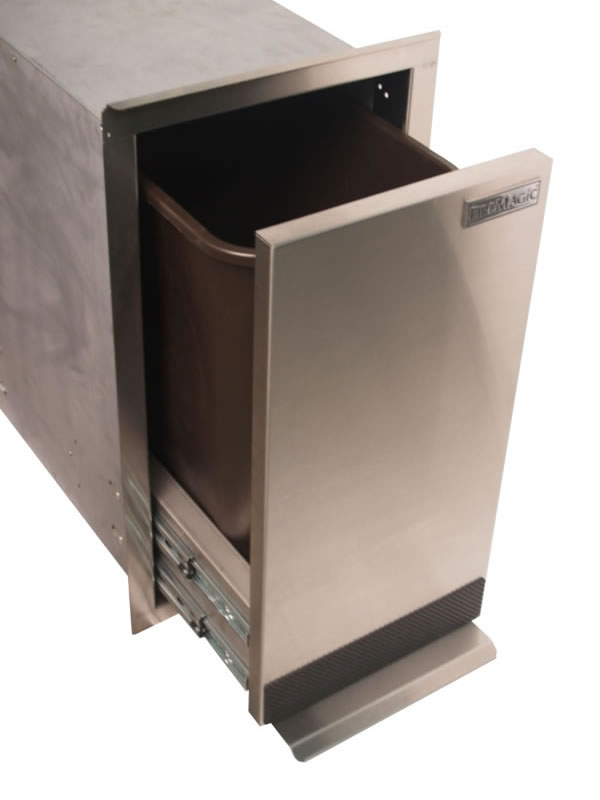 Fire Magic Grill Outdoor Trash Container Fine's Gas