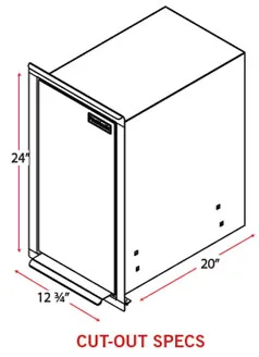 Fire Magic Trash Container