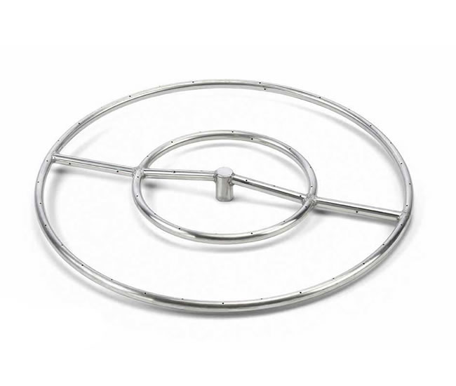 Stainless Steel 24 Inch Fire Pit Ring, 24 Inch Stainless Steel Fire Pit Ring