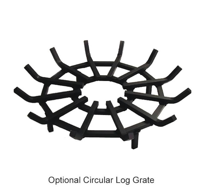 Golden Blount Grand Fire Pit Kit, 24 Inch Fire Pit Grate