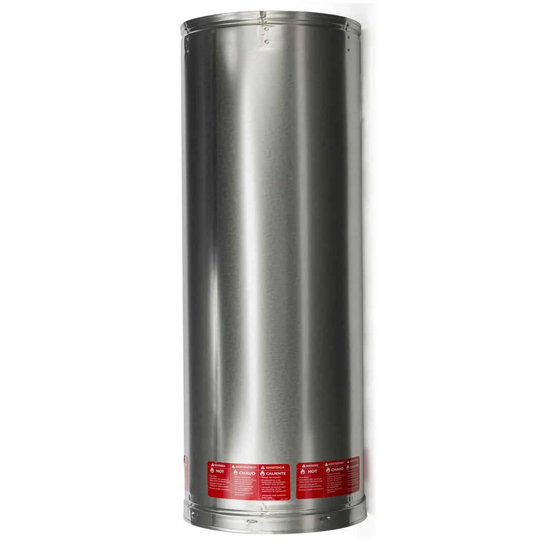 48 Inch Section Of SL3 Series Vent Pipe For Wood Burning Fireplace