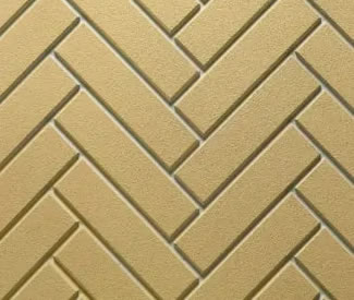 Castlewood Fireplace Herringbone Brick