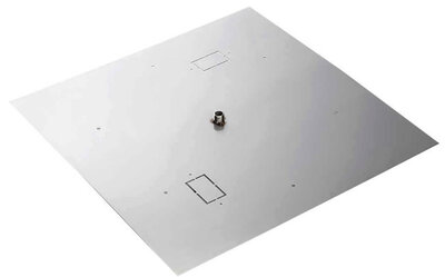 Square Flat Fire Pit Burner Pans
