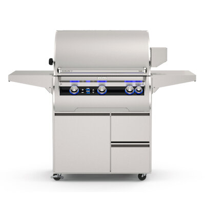Fire Magic E660 Echelon Portable Grill With Rotisserie & Digital Thermometer