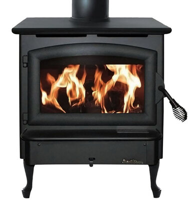 Buck Stove Model 21 With Door & Leg Kit