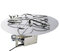 54 Inch Round Gas Fire Pit with Electronic Ignition 400,000 BTU