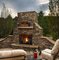 Courtyard Outdoor Gas Fireplace