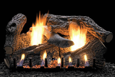 Empire Super Sassafras 18" Electronic Ignition Vent Free Gas Logs