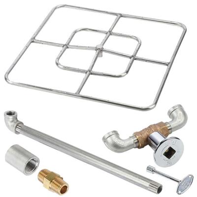 Square Gas Fire Ring Kit 24" X 24"