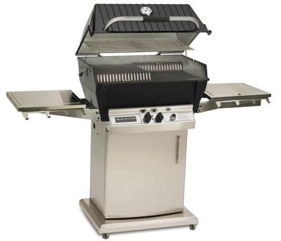 Broilmaster Premium P3X Grill With Storage Cart & Shelves