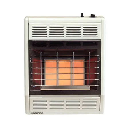 Empire Vent Free Infrared Gas Space Heater 18,000 BTU With Thermostat