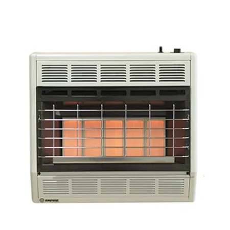 Empire Vent Free Infrared Gas Space Heater 30,000 BTU Manual Control