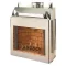 36-Inch Outdoor Real Masonry Wood Fireplace