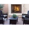 36-Inch Outdoor Real Masonry Wood Fireplace