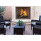 50 Inch Outdoor Real Masonry Wood Fireplace