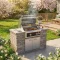 American Outdoor Grill 24-Inch Built-In With Rotisserie & Lights