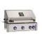 American Outdoor Grill 30-Inch Built-In With Rotisserie & Lights