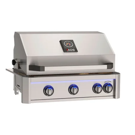American Outdoor Grill 30-Inch Built-In With Rotisserie & Lights