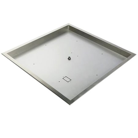 Square Bowl Style Fire Pit Burner Pans