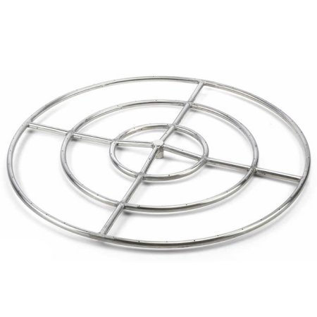 48 Inch High Capacity Stainless Steel Gas Fire Pit Ring