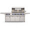 Fire Magic E1060s Echelon Portable Grill With Side Burner & Digital Thermometer