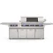 Fire Magic E1060s Echelon Portable Grill With Side Burner & Digital Thermometer