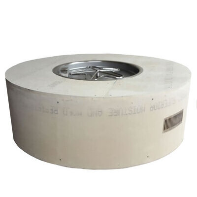 54" Round Pre-Fab Gas Fire Pit W/ Enclosure