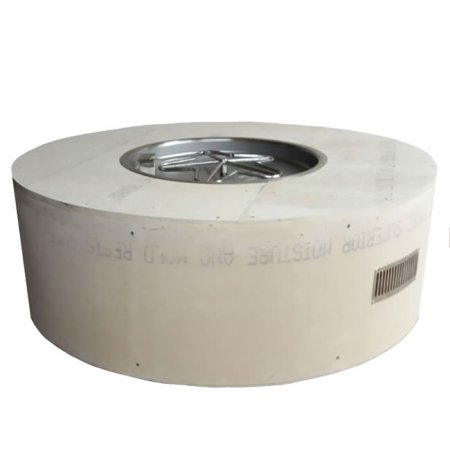 54" Round Pre-Fab Gas Fire Pit W/ Enclosure