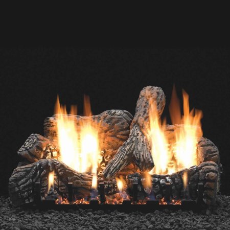 Empire Charred Oak 24" Electronic Ignition Vent Free Gas Logs