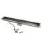 60" Rectangular Pre-Fab Gas Fire Pit W/ Enclosure