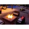 45 Inch Square Pre-Fab Gas Fire Pit With Surround