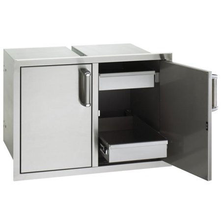Fire Magic Premium 21" X 30" Double Access Doors With Dual Drawers