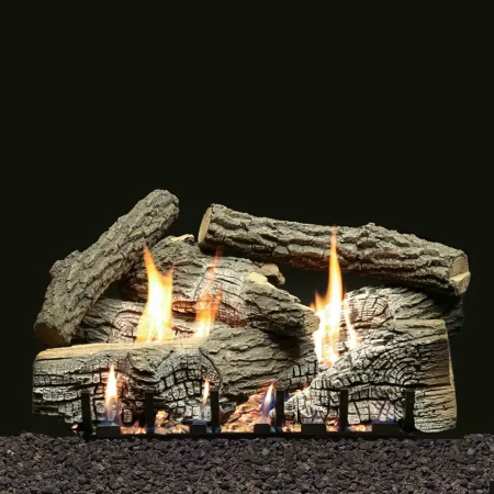 Empire Super Stacked Wildwood 30-Inch Electronic Ignition Vent Free Logs