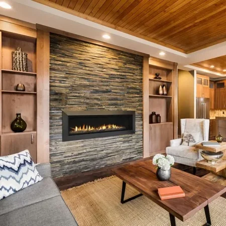 Echelon II 60-Inch Wide View Fireplace by Majestic