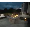 36 Inch Trough Style Linear Fire Pit With Electronic Ignition