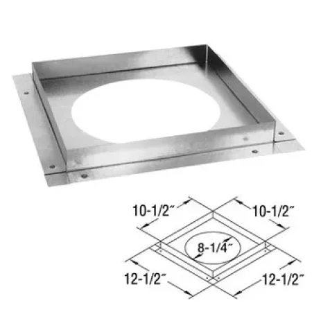 Firestop For 5" X 8" Direct Vent Pipe