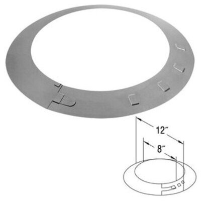 Storm Collar For 5" X 8" Direct Vent Pipe