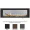 Echelon II See-Thru 48-Inch Wide View Fireplace by Majestic