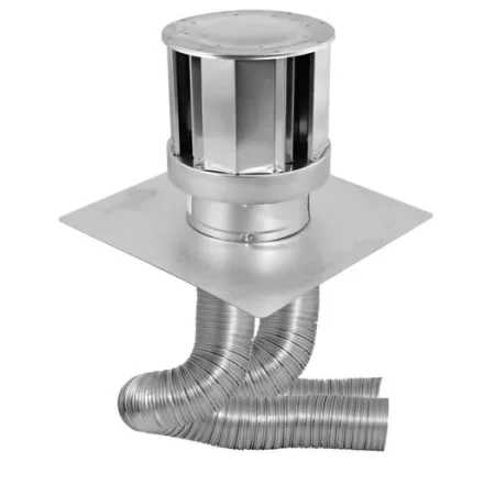 Direct Vent Insert Vent Kit With Round Termination