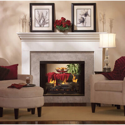 Tahoe See-Through Direct Vent Fireplace