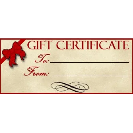 Gift Certificate