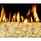 Gold Reflective Fire Glass